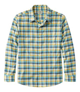 L.L.Bean Online | Men's Wrinkle-Free Ultrasoft Brushed Cotton Shirt, Long-Sleeve, Slightly Fitted Untucked Fit