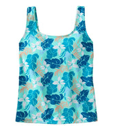 L.L.Bean Sale | Women's BeanSport Swimwear, Scoopneck Tankini Top, Print