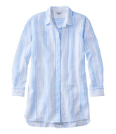 L.L.Bean For Sale | Women's Cloud Gauze Cover-Up Shirt, Stripe