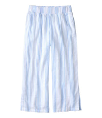 L.L.Bean Online | Women's Cloud Gauze Wide-Leg Pants, Stripe