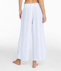 L.L.Bean Online | Women's Cloud Gauze Wide-Leg Pants, Stripe
