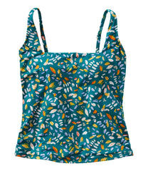 L.L.Bean Online | Women's New Currents Swimwear, Squareneck Tankini Top Print