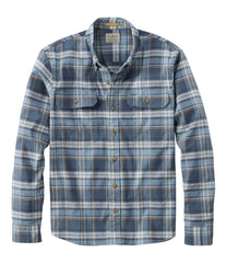 L.L.Bean | Men's Stonecoast Hemp Shirt, Long-Sleeve, Slightly Fitted Untucked Fit