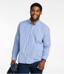 L.L.Bean Online | Men's Comfort Stretch® Oxford Shirt, Slightly Fitted Untucked Fit