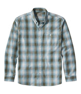 L.L.Bean US | Men's Comfort Stretch® Chambray Shirt, Traditional Untucked Fit, Long-Sleeve, Print