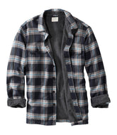 L.L.Bean Online | Men's Fleece-Lined Flannel Shirt, Traditional Fit