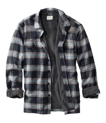 L.L.Bean Online | Men's Fleece-Lined Flannel Shirt, Traditional Fit