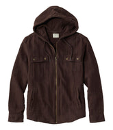 L.L.Bean US | Men's 1912 Field Flannel Shirt, Hooded, Slightly Fitted Untucked Fit