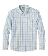 L.L.Bean Online | Men's Comfort Stretch Performance® Shirt, Long-Sleeve, Slightly Fitted Untucked Fit, Plaid