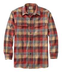 L.L.Bean Discount | Men's Chamois Shirt, Slightly Fitted, Plaid
