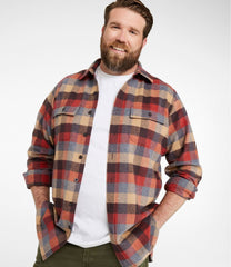 L.L.Bean Discount | Men's Chamois Shirt, Slightly Fitted, Plaid