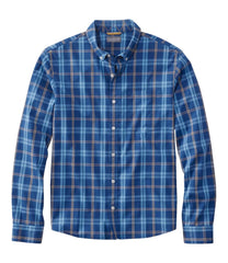 L.L.Bean Outlet | Men's Signature Stretch Poplin Shirt, Long-Sleeve, Slim Fit