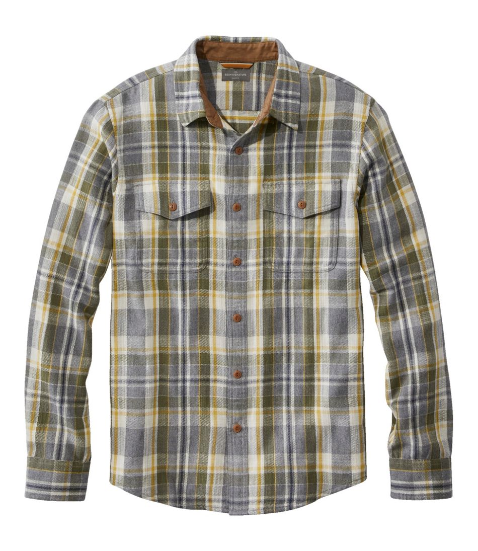 L.L.Bean For Sale | Men's Signature Heritage Textured Flannel Shirt
