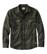 L.L.Bean New | Men's Maine Guide Lightweight Wool Field Shirt, Plaid