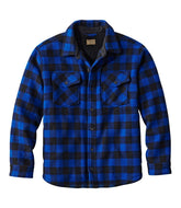 L.L.Bean Online | Men's Maine Guide Sherpa Lined Wool Shirt