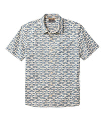 L.L.Bean Discount | Men's Signature Vacationland Shirt, Short-Sleeve, Slim Fit