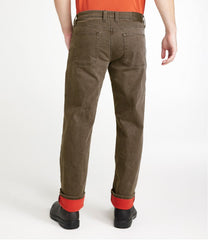L.L.Bean Discount | Men's BeanFlex® Jeans, Standard Athletic Fit, Fleece-Lined