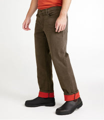 L.L.Bean Discount | Men's BeanFlex® Jeans, Standard Athletic Fit, Fleece-Lined