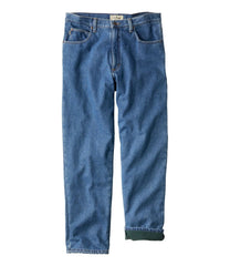 L.L.Bean New | Men's Double L® Jeans, Classic Fit, Fleece-Lined