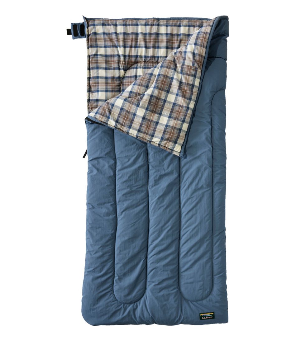 L.L.Bean Online | Flannel Lined Camp Sleeping Bag, 40°