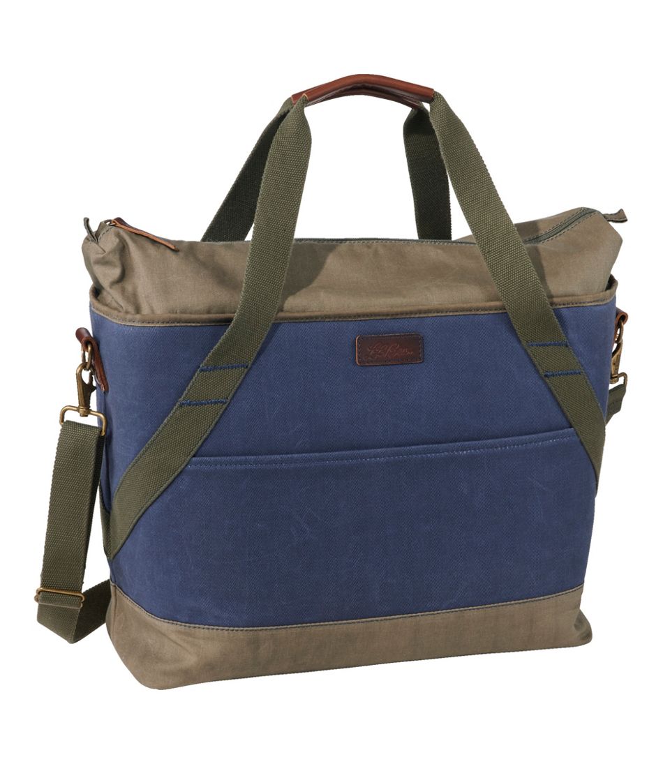 L.L.Bean For Sale | Insulated Waxed-Canvas Tote, Large