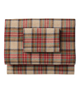 L.L.Bean Sale | Heritage Chamois Flannel Sheet Collection, Plaid