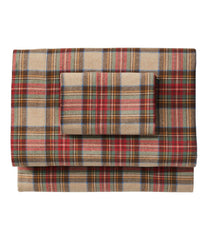 L.L.Bean Sale | Heritage Chamois Flannel Sheet Collection, Plaid