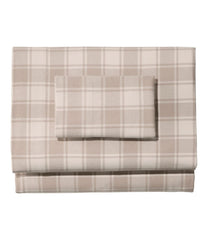 L.L.Bean Discount | Ultrasoft Comfort Flannel Sheet Set, Check
