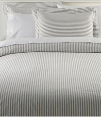L.L.Bean New | Ultrasoft Comfort Flannel Comforter Cover Collection, Stripe
