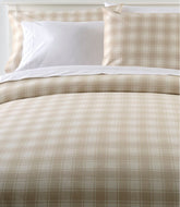 L.L.Bean New | Ultrasoft Comfort Flannel Comforter Cover Collection, Check