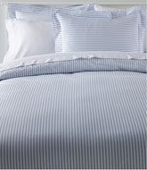 L.L.Bean US | Premium Egyptian Percale Comforter Cover Collection, Stripe