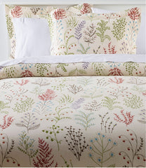 L.L.Bean For Sale | Botanical Floral Flannel Comforter Cover Collection