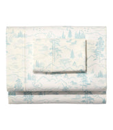 L.L.Bean Online | Lakeside Toile Percale Sheet Collection