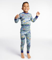 L.L.Bean New | Kids' Organic Cotton Fitted Pajamas