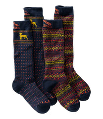 L.L.Bean US | Kids' Winter Snow Sports Socks, 2-Pack