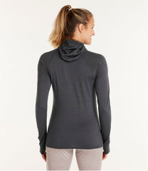 L.L.Bean Online | Women's Cresta Wool Ultralight 150 Base Layer, Hoodie