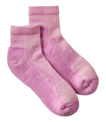 L.L.Bean Online | Adults' Cresta Wool Lightweight Hiking Socks, Quarter-Crew