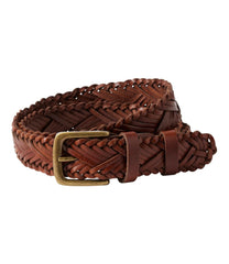 L.L.Bean Outlet | Women's Braided Leather Belt