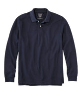 L.L.Bean Online | Men's Premium Double L® Polo, Long-Sleeve Without Pocket
