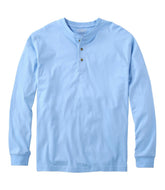 L.L.Bean Sale | Men's Carefree Unshrinkable Tee, Traditional Fit, Long-Sleeve Henley