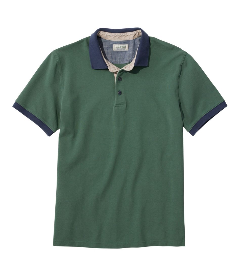 L.L.Bean Discount | Men's Casco Bay Rugged Polo, Short-Sleeve