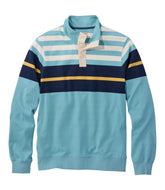 L.L.Bean Sale | Men's Bean's Vintage Soft Rugby, Mockneck, Chest Stripe