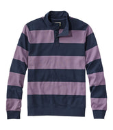 L.L.Bean New | Men's Bean's Vintage Soft Rugby, Mockneck, Stripe