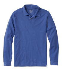 L.L.Bean Outlet | Men's Comfort Stretch Performance® Polo, Long-Sleeve, Slightly Fitted