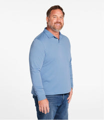 L.L.Bean Outlet | Men's Comfort Stretch Performance® Polo, Long-Sleeve, Slightly Fitted
