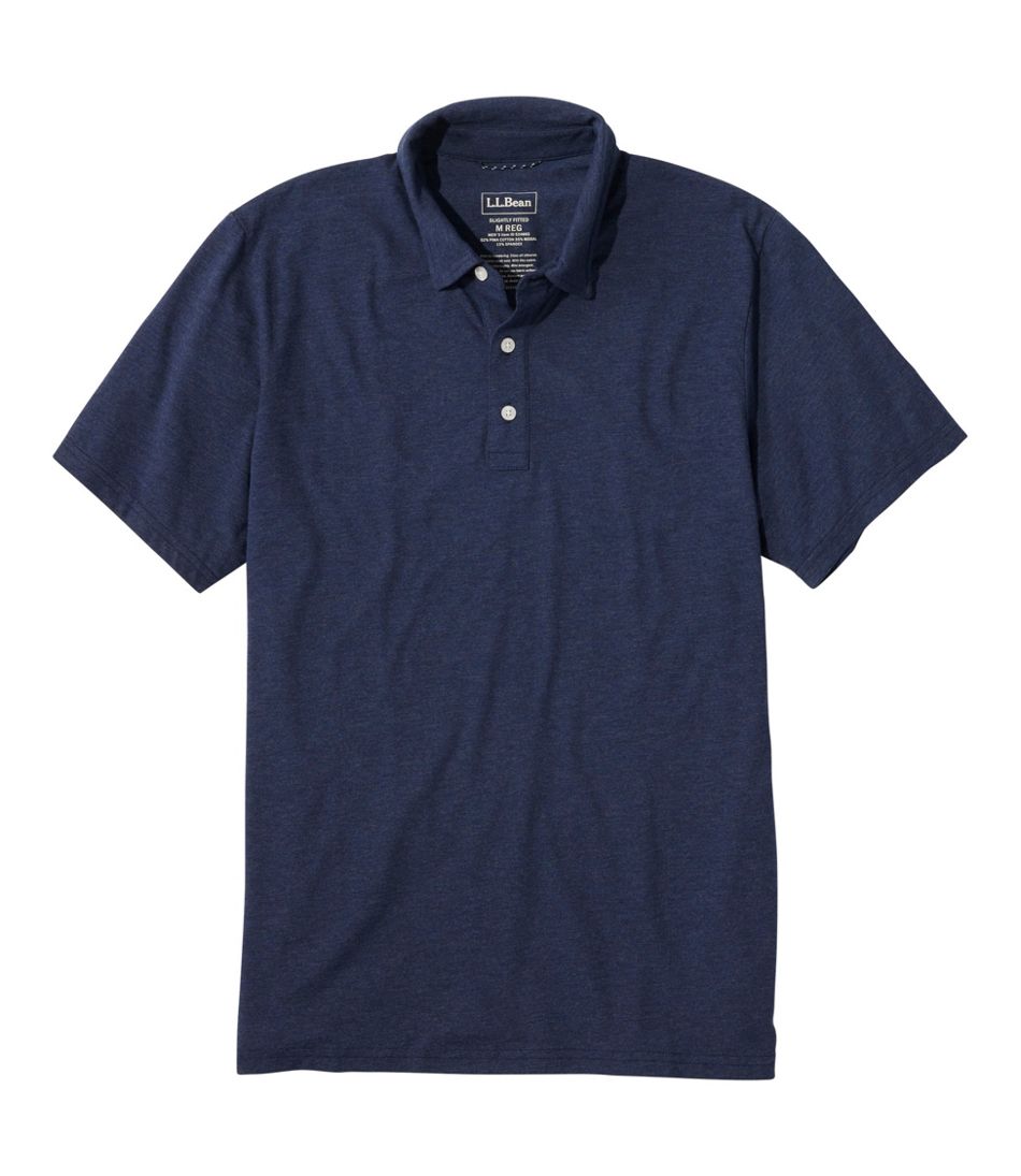 L.L.Bean For Sale | Men's Comfort Stretch Performance® Pima Polo, Short-Sleeve