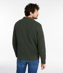 L.L.Bean Online | Men's Organic Cotton Waffle Sweater, Henley