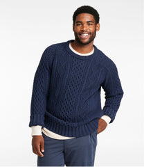 L.L.Bean Outlet | Men's Signature Cotton Fisherman Sweater