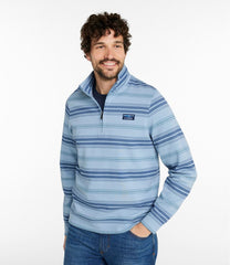 L.L.Bean For Sale | Men's Comfort Stretch Performance® Piqué, Quarter-Zip Pullover, Stripe