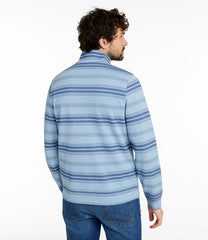 L.L.Bean For Sale | Men's Comfort Stretch Performance® Piqué, Quarter-Zip Pullover, Stripe